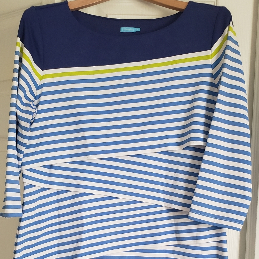 J. McLaughlin Nicola Dress 3/4 Sleeve